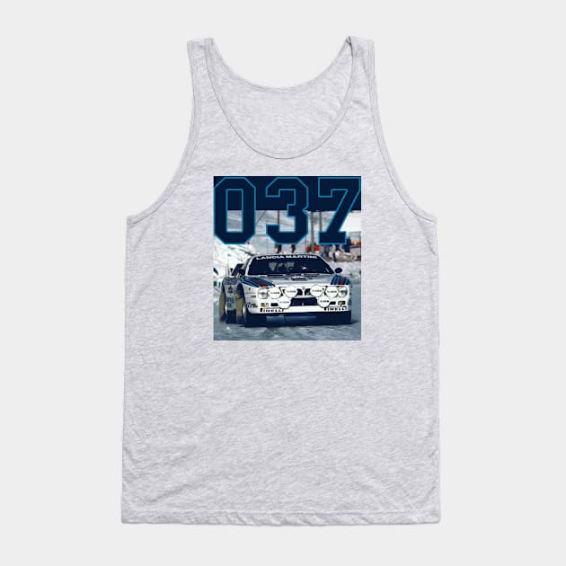 rally car Tank Top by retroracing